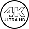 Масштабирование до 4K Ultra HD