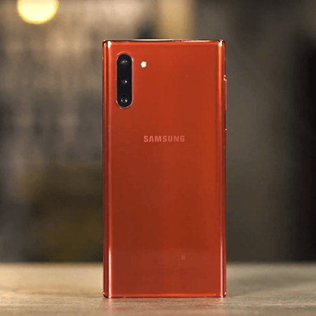 samsung note 10 aura red