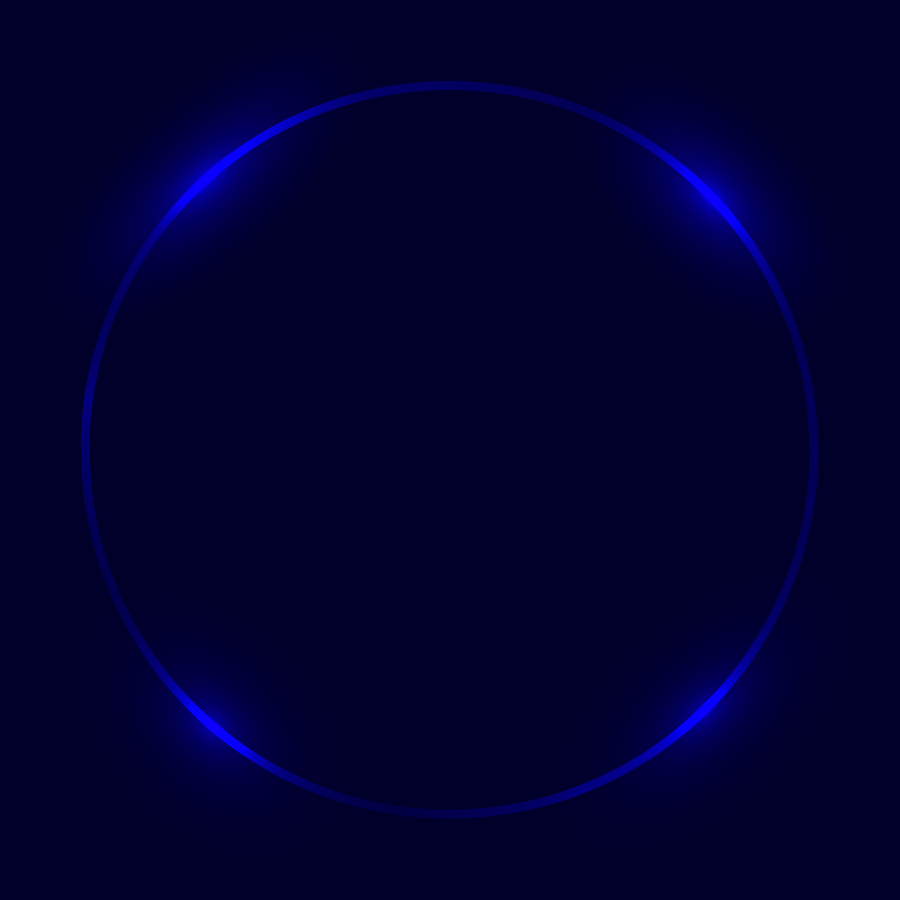 blue circle