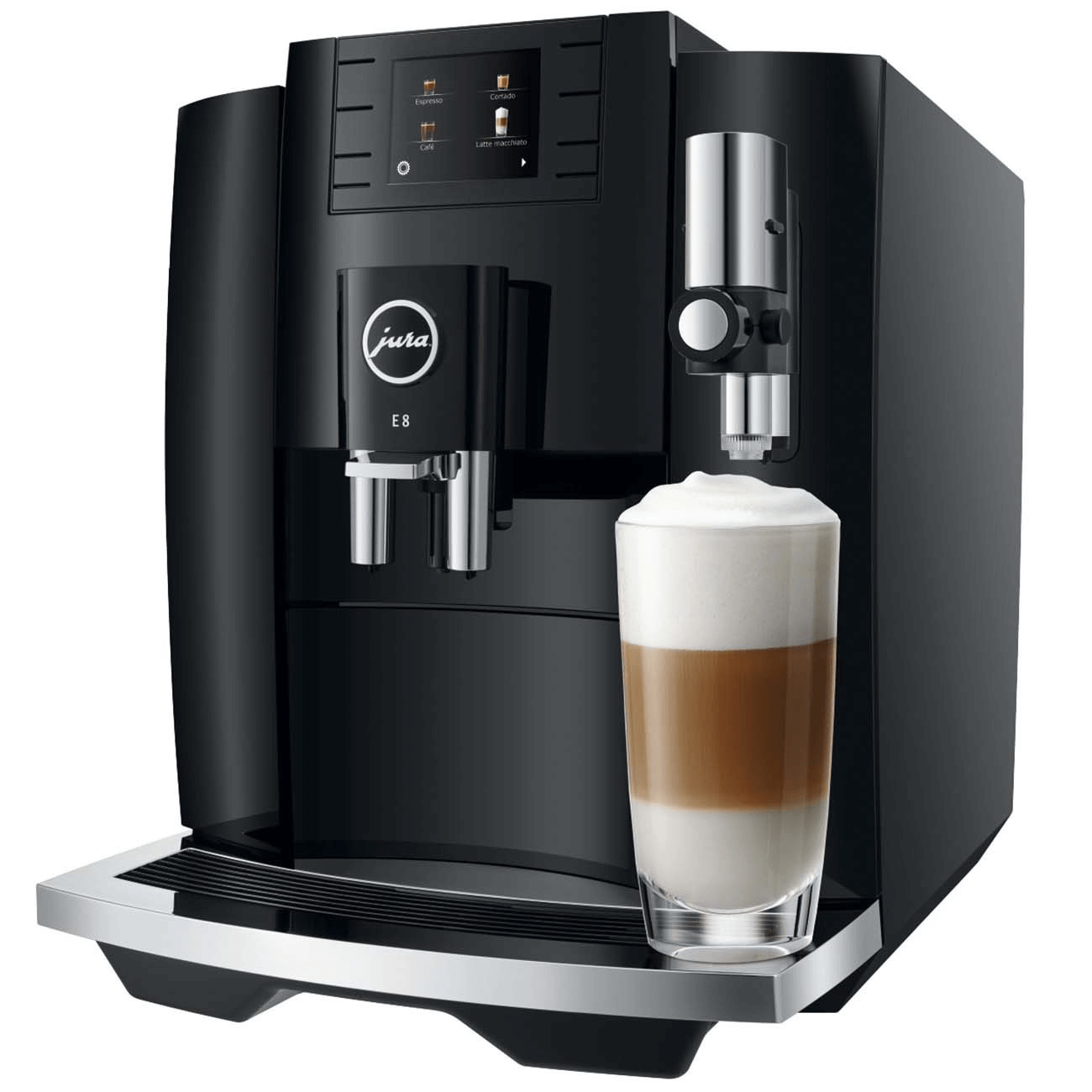 Кофемашина Jura E8 Piano Black