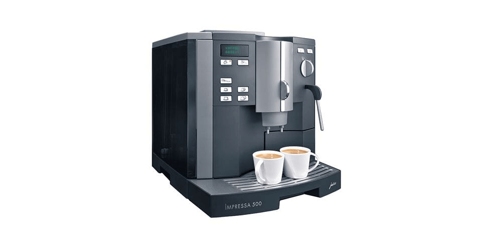 Фото автоматической кофемашины с системой предварительного заваривания